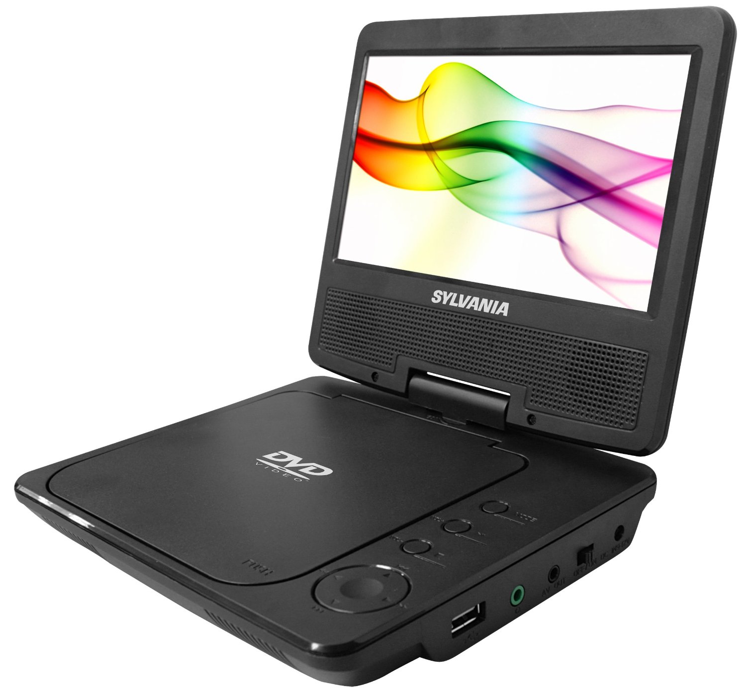 SDVD7014BK Black 7in Portable DVD